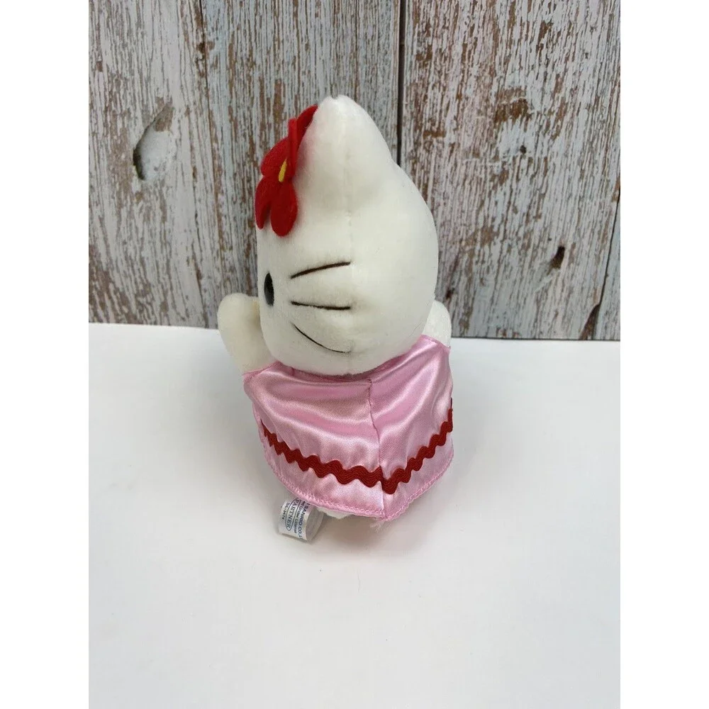 Hello Kitty Plush 2001 with Silver Heart Excellent Condition - 6